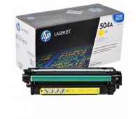 Картридж HP Color LaserJet CP3520 / CP3525 / CM3530 желтый оригинальный