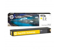 Картридж желтый HP 973X / F6T83AE повышенной емкости для HP PageWide 452dw Pro / 477dw Pro оригинальный
